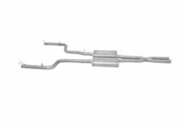 Gibson Split Rear Stainless Exhaust 15-23 Chrysler, Charger 5.7L